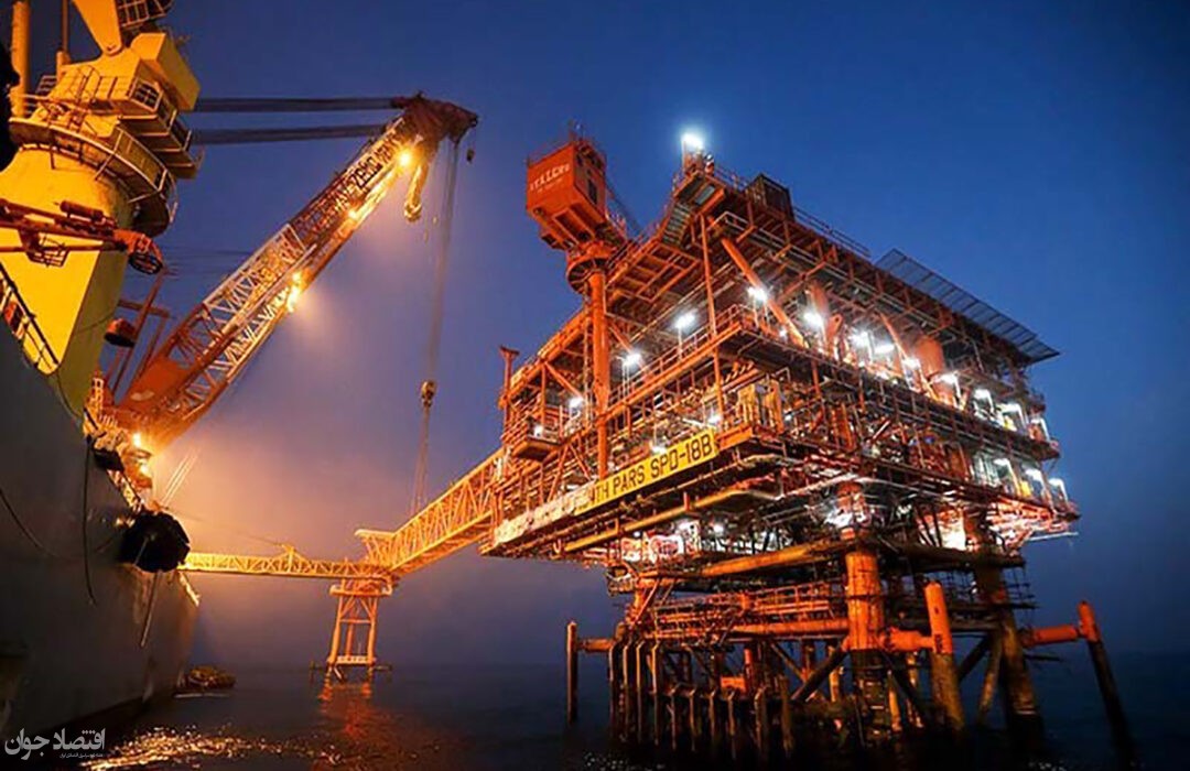 پیشی گرفتن ایران از قطر در برداشت گاز از پارس جنوبی