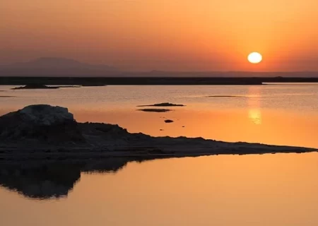 ۴۰۰ هکتار از تالاب میقان اراک در آتش سوخت