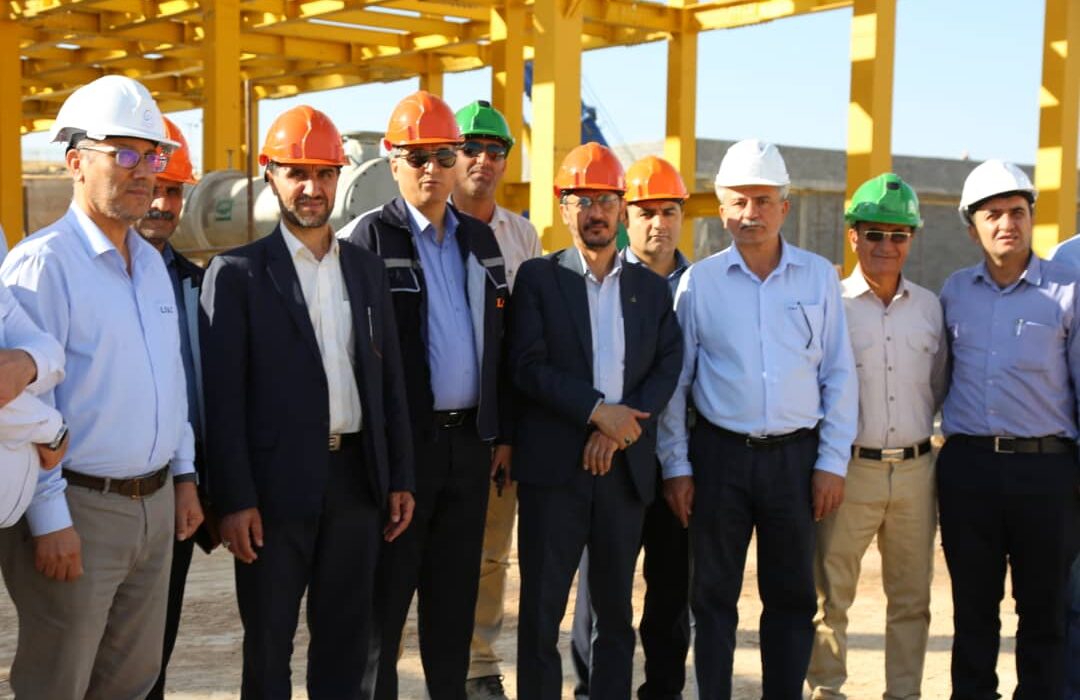 بازدید مدیران ارشد شرکت ملی صنایع پتروشیمی از پتروشیمی لردگان