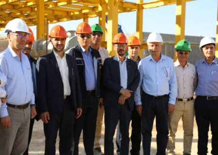 بازدید مدیران ارشد شرکت ملی صنایع پتروشیمی از پتروشیمی لردگان