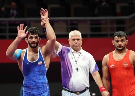 بازی‌های آسیایی| یزدانی با اقتدار دومین مدال طلای کشتی آزاد را کسب کرد