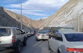 فرمانده پلیس راه مازندران: ترافیک در محور چالوس-کرج پرحجم و سنگین است