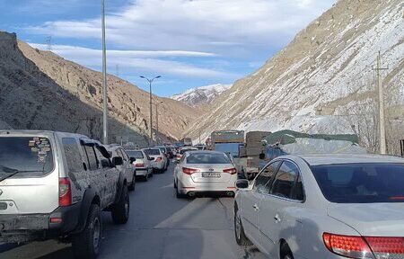 فرمانده پلیس راه مازندران: ترافیک در محور چالوس-کرج پرحجم و سنگین است