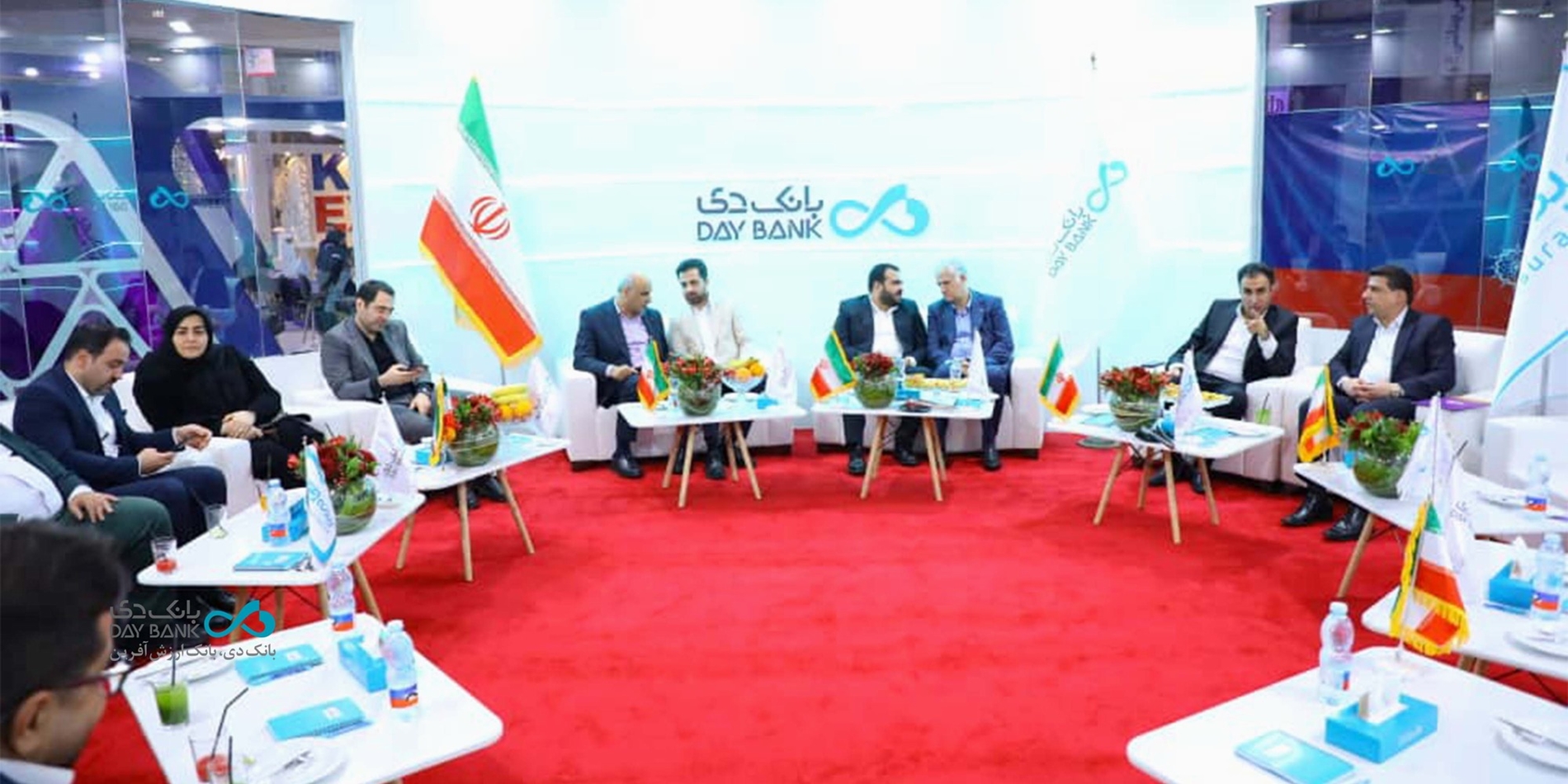 روز شلوغ و پررفت‌وآمد بانک دی در کیش اکسپو ۲۰۲۵