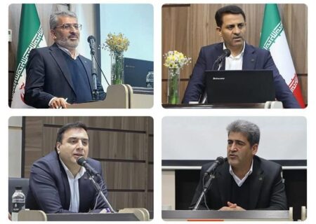 برگزاری نشست روسای شعب خوزستان با حضور مدیران ارشد بانک مسکن