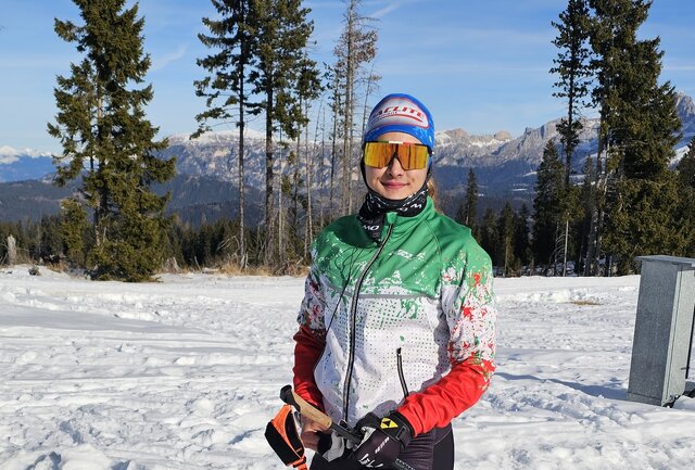 تمرین دخترالمپیکی در دمای ۲۷- درجه؛ “برای زنده ماندن اسکی کردم تا به هتل برسم”