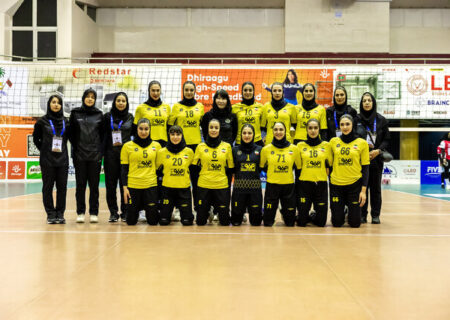 قهرمانی دختران والیبال سپاهان در کاوا