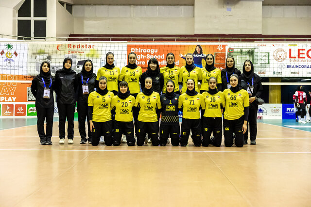 قهرمانی دختران والیبال سپاهان در کاوا