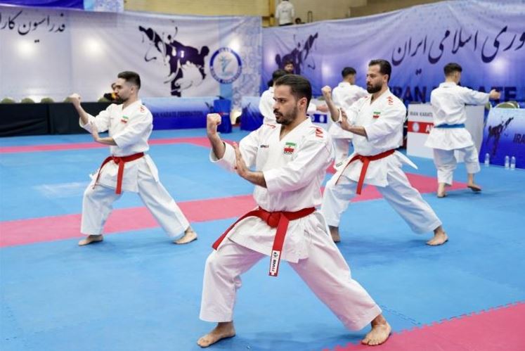 برترین های انتخابی کاتای تیمی کاراته مشخص شدند